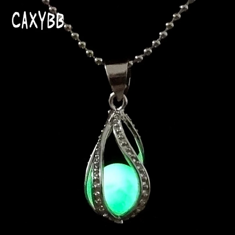 Caxybb Steampunk Glow In the Dark Necklace Silver Color with Luminous Stone Locket Pendant Choker Mermaid Necklace Jewelry
Caxybb Steampunk Glow In the Dark Necklace Silver Color with Luminous Stone Locket Pendant Choker Mermaid Necklace Jewelry