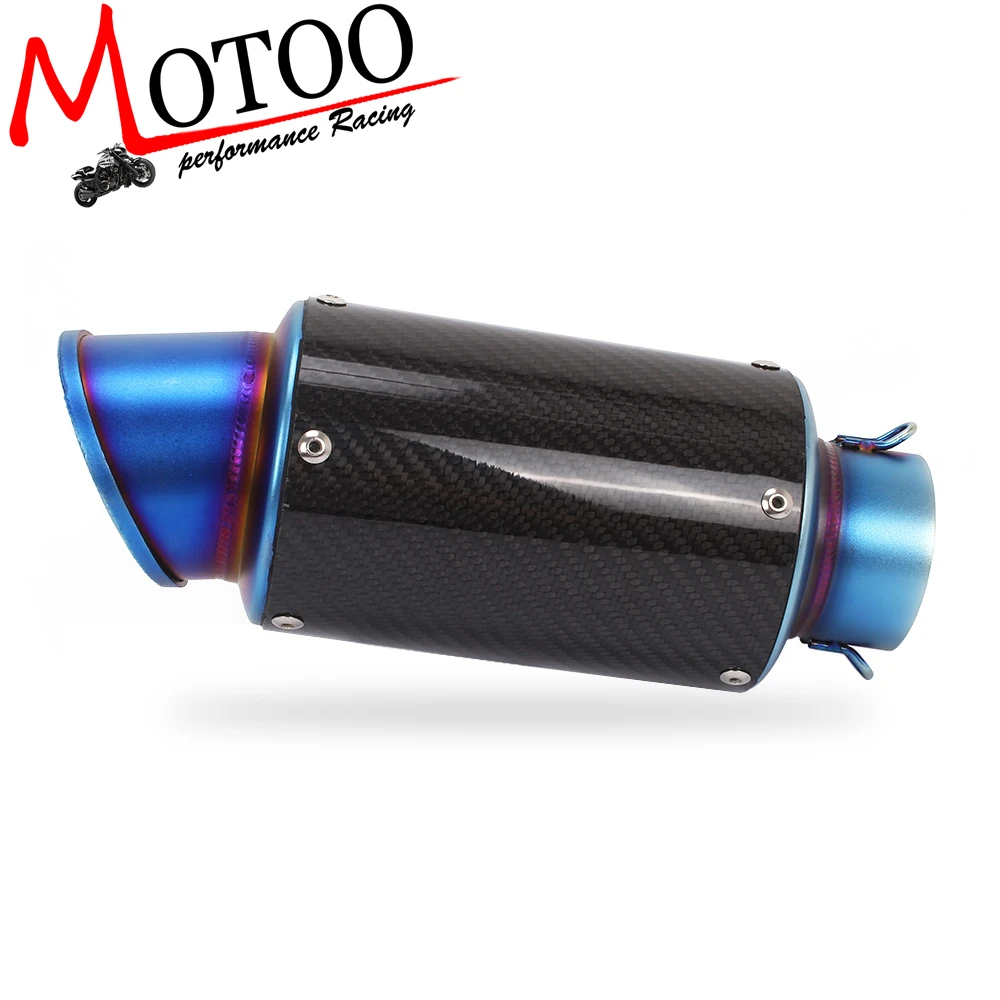 Motoo -New Motorcycle Exhaust 60mm Muffler Pipe Carbon Fiber For Many Motorcycle
Motoo -New Motorcycle Exhaust 60mm Muffler Pipe Carbon Fiber For Many Motorcycle