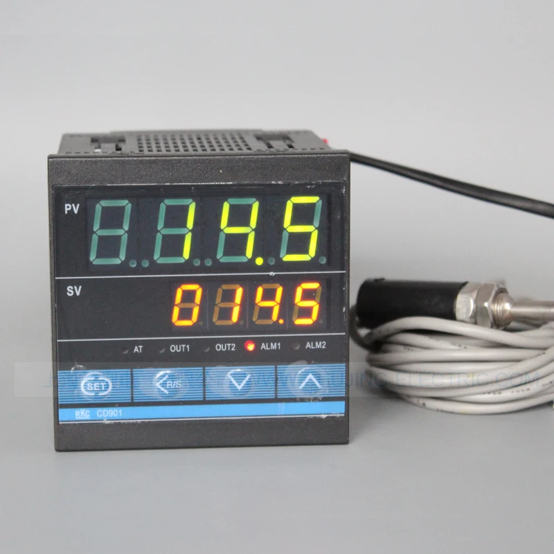 RKC CD901 FD01-M*HJ-NN temperature controller ,PT100 type digital temperature controller,LED display ,-199.9 to 649.0 centigrade
RKC CD901 FD01-M*HJ-NN temperature controller ,PT100 type digital temperature controller,LED display ,-199.9 to 649.0 centigrade
