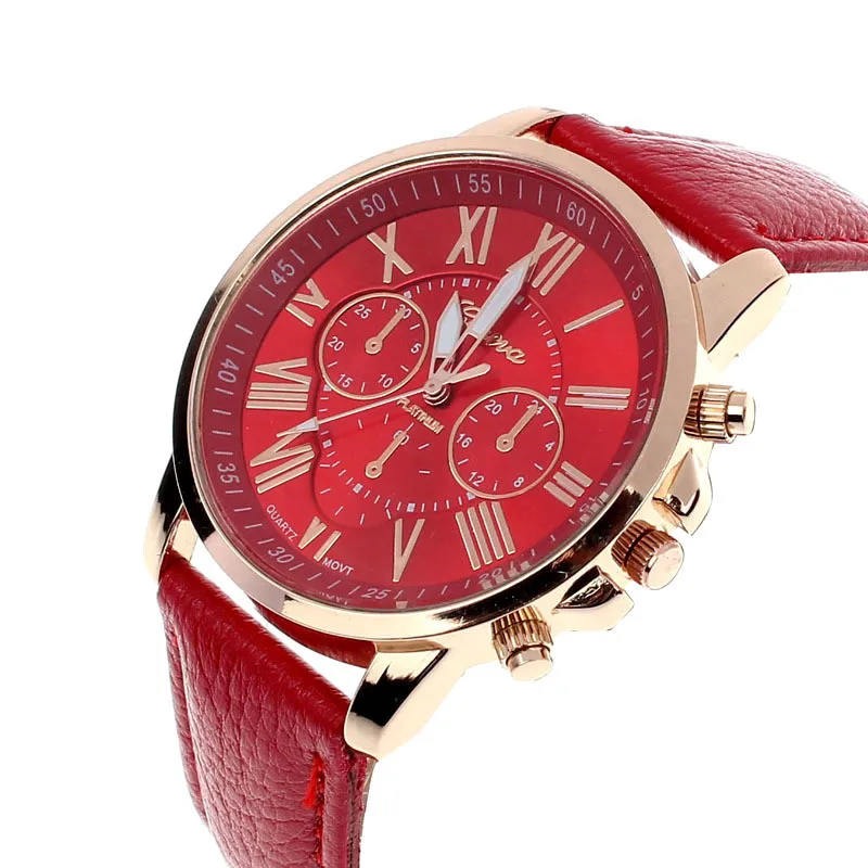2019 New Classic Dark Green Watch Geneva Roman Numerals Faux Leather Analog Quartz Women Wrist Watches feminino Dropshipping 38
2019 New Classic Dark Green Watch Geneva Roman Numerals Faux Leather Analog Quartz Women Wrist Watches feminino Dropshipping 38