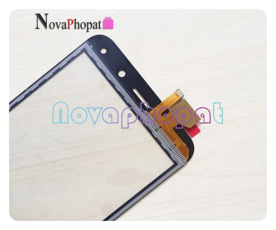 

Novaphopat Black sensor Touchscreen For BQ BQ-5011G BQ 5011G Fox View / BQ-5015L 5015L First Touch Screen Digitizer 5pcs/lot