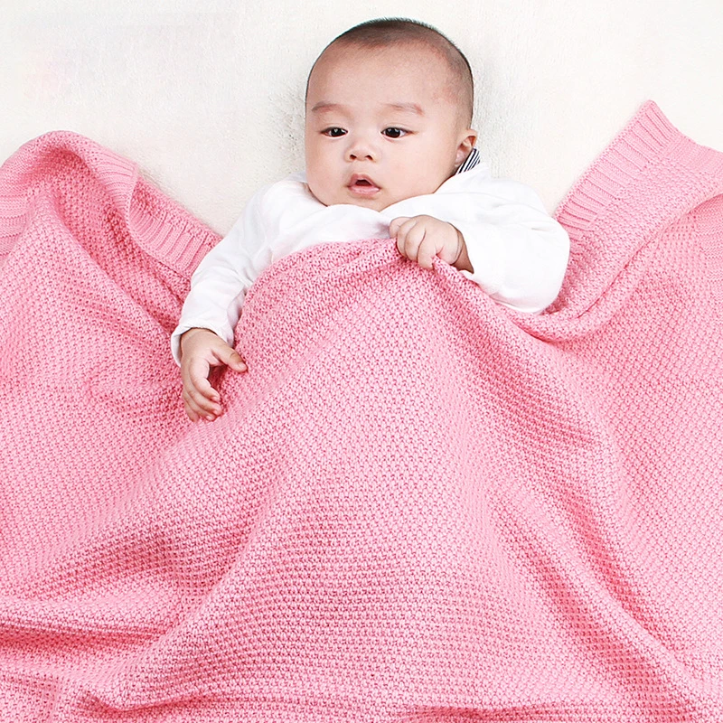 Baby Blanket Wrap Knitted Newborn Swaddle Up Solid Toddler Infant Basket Stroller Blankets Bedding Quilt For Boys Girl 40"x30"
Baby Blanket Wrap Knitted Newborn Swaddle Up Solid Toddler Infant Basket Stroller Blankets Bedding Quilt For Boys Girl 40"x30"