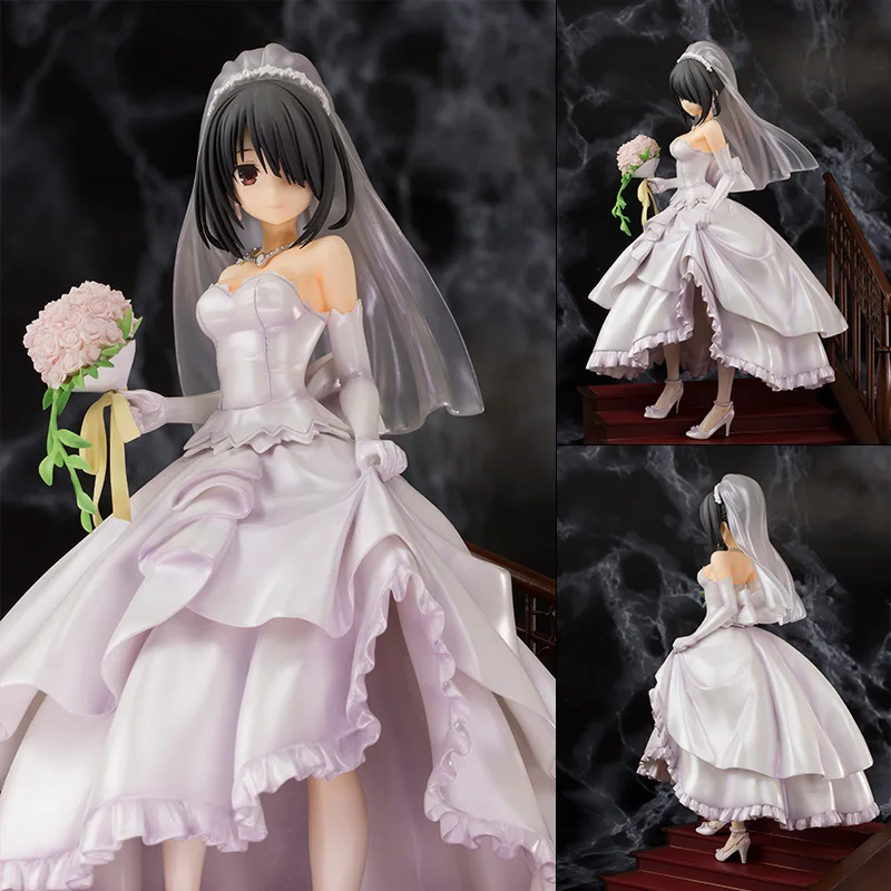 Tokisaki Kurrumi Nightmare Wedding Dress DATE A LIVE PVC Action Toy Figures Japanese Anime Figure Collectible Figurines Hot Sale
Tokisaki Kurrumi Nightmare Wedding Dress DATE A LIVE PVC Action Toy Figures Japanese Anime Figure Collectible Figurines Hot Sale