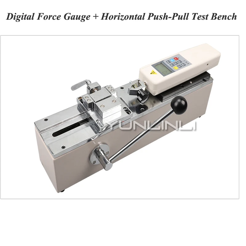 HPH Digital Force Gauge+Manual Horizontal Test Stand Push-Pull Force Gauge Force Measuring Instruments For Wire port,Solder Spot
HPH Digital Force Gauge+Manual Horizontal Test Stand Push-Pull Force Gauge Force Measuring Instruments For Wire port,Solder Spot