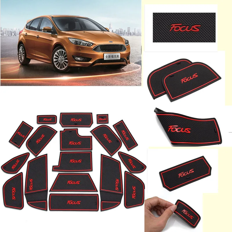 3D Rubber Mat Door Slot Pad Cup Cushion Groove Mat Lnterior Anti Slip Mat For Ford 2015-2017 Focus Car Accessories Styling
3D Rubber Mat Door Slot Pad Cup Cushion Groove Mat Lnterior Anti Slip Mat For Ford 2015-2017 Focus Car Accessories Styling