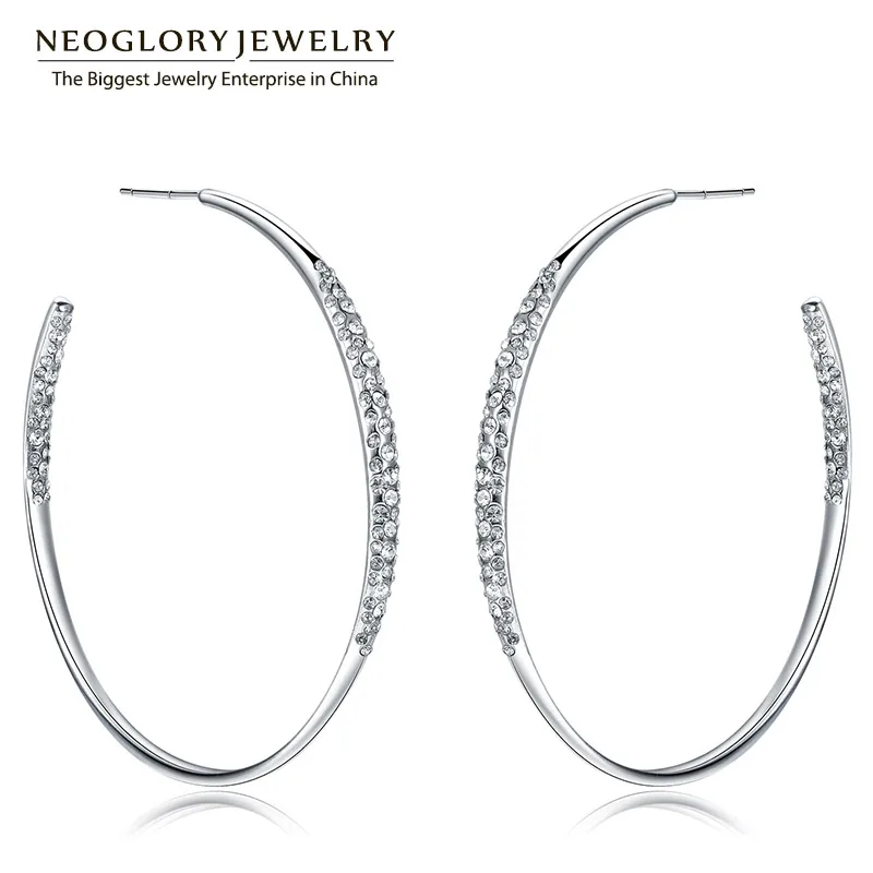 Neoglory Rhinestone Long Hoop Big Dangle Drop Earrings For Women Fashion Jewelry Birthday Gifts 2020 J5 WST P1
Neoglory Rhinestone Long Hoop Big Dangle Drop Earrings For Women Fashion Jewelry Birthday Gifts 2020 J5 WST P1