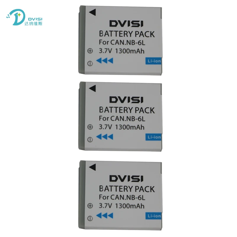 DVISI 3 шт./лот NB-6L li-ion Аккумулятор для Canon Power-shot SX520 HS SX530 SX600 SX610 SX700 SX710 IXUS 85 95 200 210 105
DVISI 3 шт./лот NB-6L li-ion Аккумулятор для Canon Power-shot SX520 HS SX530 SX600 SX610 SX700 SX710 IXUS 85 95 200 210 105