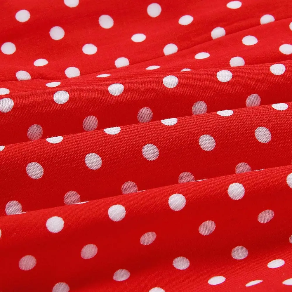 WildPinky Red Polka Dots Print Dress Women Sexy Ruffled Sashes Casual Summer Style Boho Resort High Waist Holiday Dress Vestido
WildPinky Red Polka Dots Print Dress Women Sexy Ruffled Sashes Casual Summer Style Boho Resort High Waist Holiday Dress Vestido