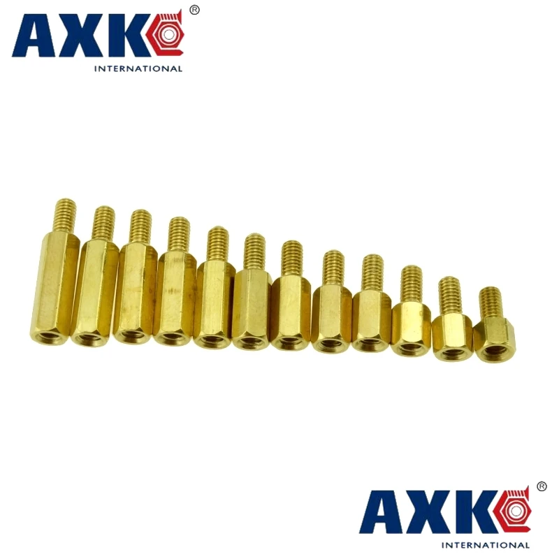 50 pcs M3 Series M3*L+E(6mm) Brass Copper M3 Hex Column Standoff Support Spacer Pillar PCB Board Male to Female
50 pcs M3 Series M3*L+E(6mm) Brass Copper M3 Hex Column Standoff Support Spacer Pillar PCB Board Male to Female