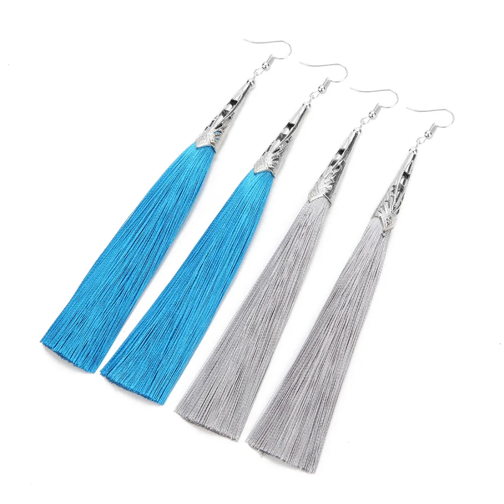 LOULEUR Bohemian Long Tassel Drop Earrings For Women Girl Fashion Hollow Alloy Earring Cheap Brincos Female Jewelry Boho Jewelr
LOULEUR Bohemian Long Tassel Drop Earrings For Women Girl Fashion Hollow Alloy Earring Cheap Brincos Female Jewelry Boho Jewelr