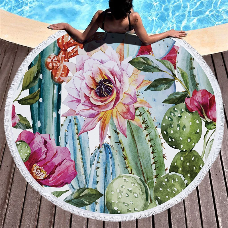 Casegrace Tropical Plant Towel Soft Bath Towel With Tassels Popular Hydrophil Round Beach Towel Also Picnic Mat Yoga Blanket
Casegrace Tropical Plant Towel Soft Bath Towel With Tassels Popular Hydrophil Round Beach Towel Also Picnic Mat Yoga Blanket