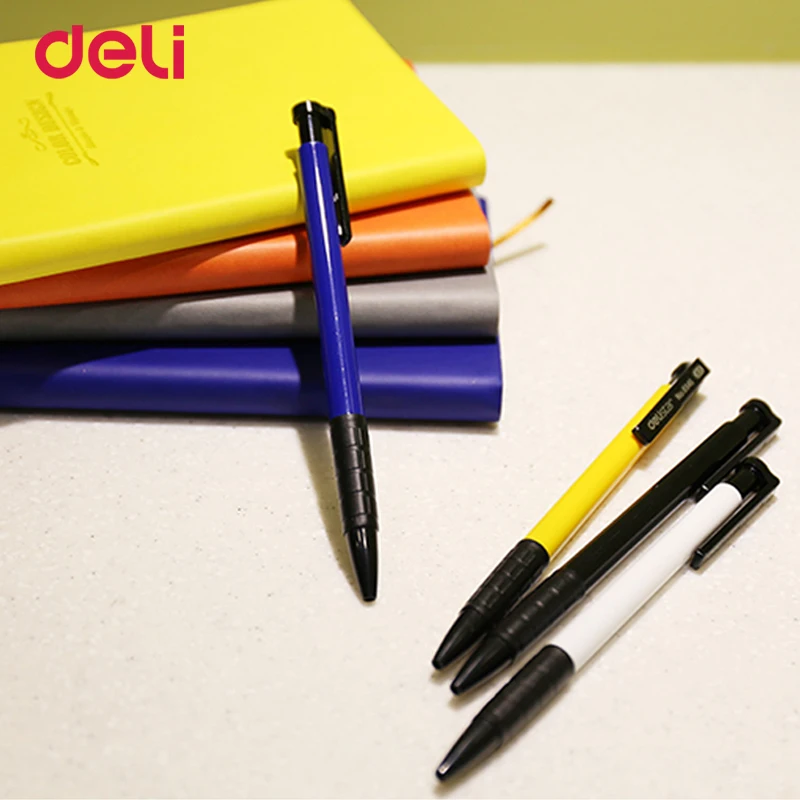 Deli 36 Pcs Ballpoint Pen Blue Black Red Color pens for writing 0.7mm Pressed Ballpoint Pen School & Office Supplies
Deli 36 Pcs Ballpoint Pen Blue Black Red Color pens for writing 0.7mm Pressed Ballpoint Pen School & Office Supplies