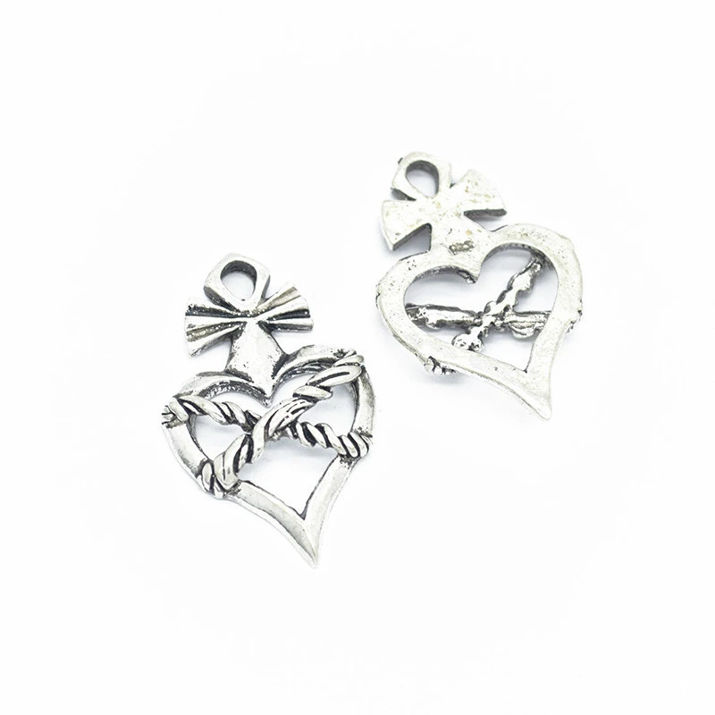25pcs Hearts Charms DIY Jewelry Making Pendant Fit Bracelets Necklaces Earrings Handmade Crafts
25pcs Hearts Charms DIY Jewelry Making Pendant Fit Bracelets Necklaces Earrings Handmade Crafts