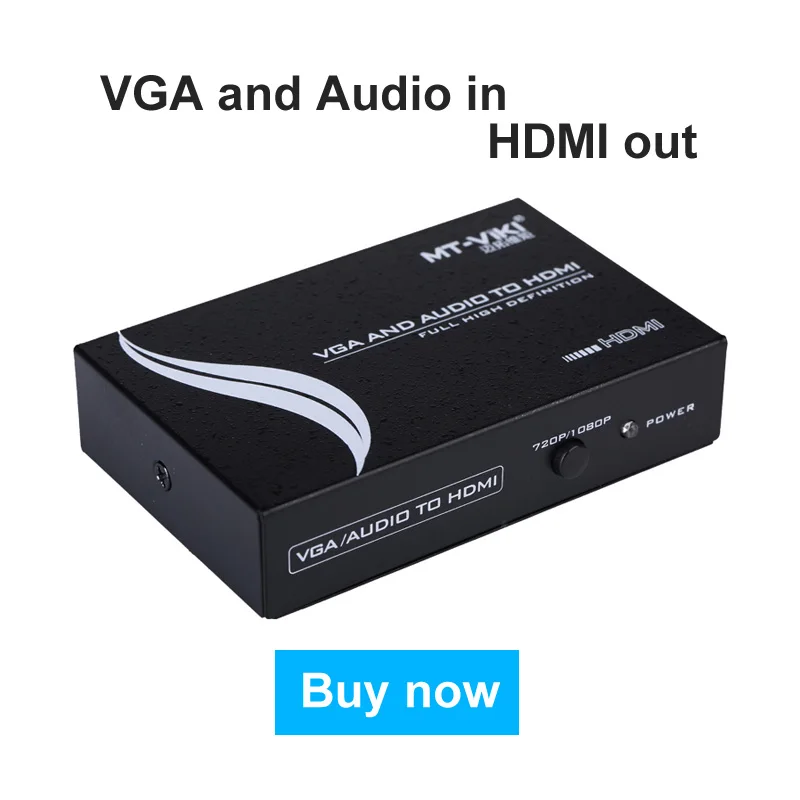 VGA + аудио в HDMI конвертер с Upsacaller VGA2HDMI адаптер FHD 720p 1080p 5V источник питания высокое качество MT-Viki VH312
VGA + аудио в HDMI конвертер с Upsacaller VGA2HDMI адаптер FHD 720p 1080p 5V источник питания высокое качество MT-Viki VH312
