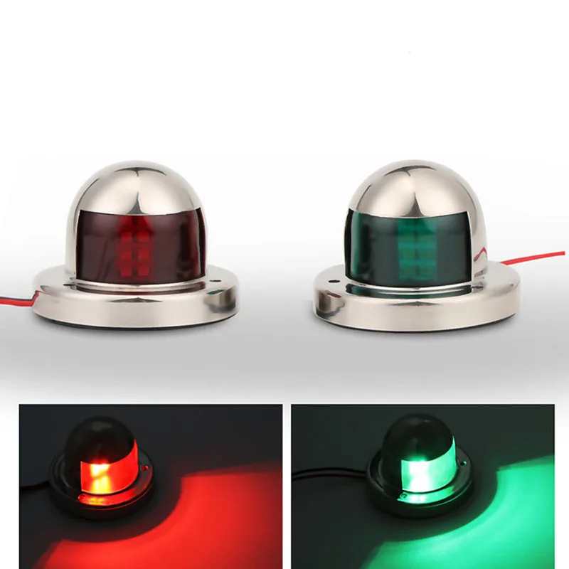 1Pair Red Green Port Starboard Light LED Navigation Light for 12V Marine Boat Yacht
1Pair Red Green Port Starboard Light LED Navigation Light for 12V Marine Boat Yacht