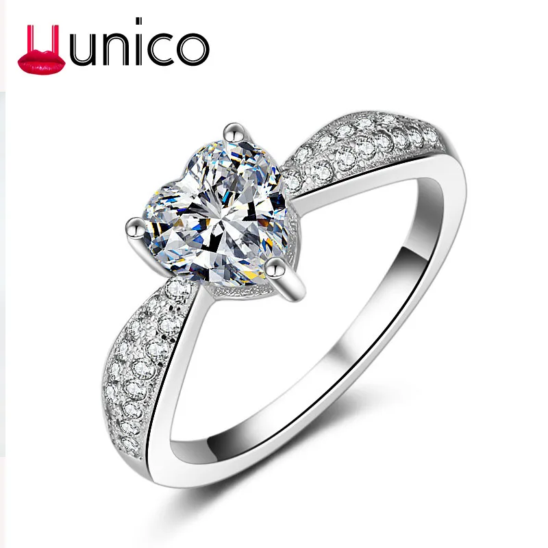 Classic Charm Woman Wedding Ring Engagement White Plating Heart Shape Rings Gift for WOMEN Party Trendy Romantic
Classic Charm Woman Wedding Ring Engagement White Plating Heart Shape Rings Gift for WOMEN Party Trendy Romantic