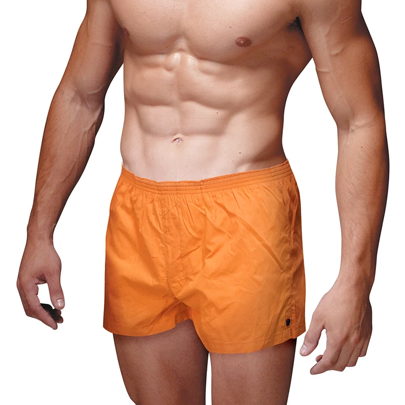 KalvonFu Men's Sleep Bottoms Simple Style Cotton Solid Casual Loose Comfortable Sexy Male Pajamas Boxer | Мужская одежда