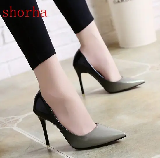 2018 Women pumps Fashion pointed toe patent leather stiletto high heels shoes Spring Summer Wedding Shoes woman high heels
2018 Women pumps Fashion pointed toe patent leather stiletto high heels shoes Spring Summer Wedding Shoes woman high heels