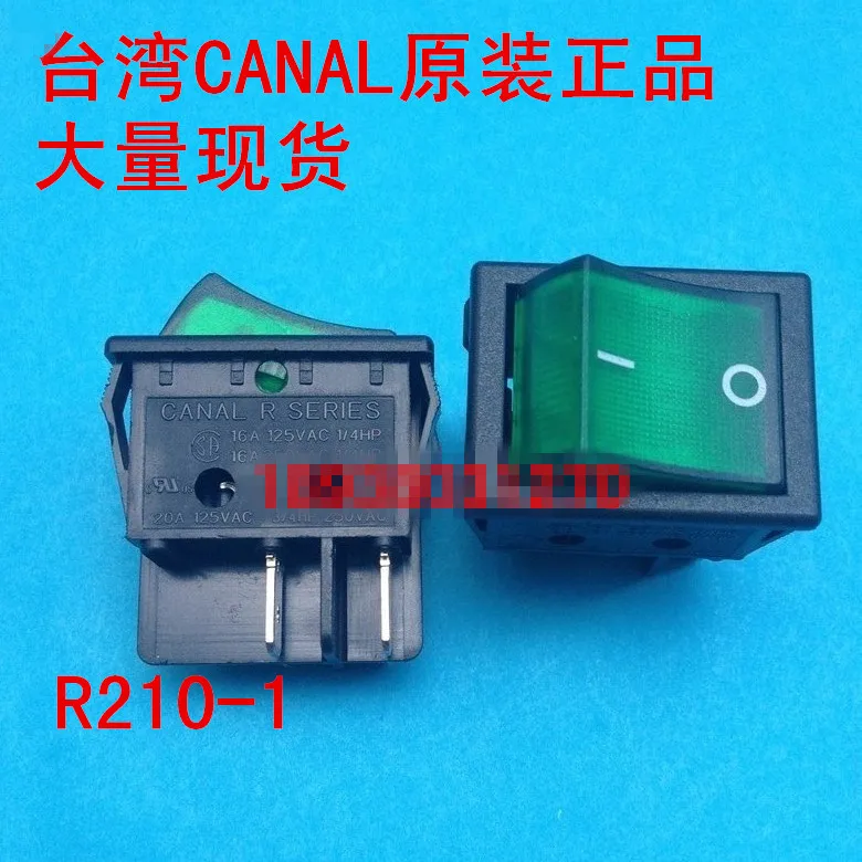 Оригинальный новый 100% кулисный переключатель R210-1-C5N-BG 16A 250VAC 4pin со светодиодными огнями
Оригинальный новый 100% кулисный переключатель R210-1-C5N-BG 16A 250VAC 4pin со светодиодными огнями