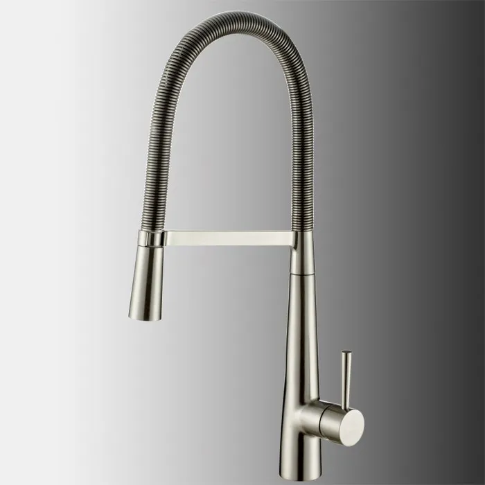 Solid Brass pull out kitchen faucet 360 rotating chrome or Brushed Nickel silver swivel Spout Vessel sink Mixer tap faucet
Solid Brass pull out kitchen faucet 360 rotating chrome or Brushed Nickel silver swivel Spout Vessel sink Mixer tap faucet