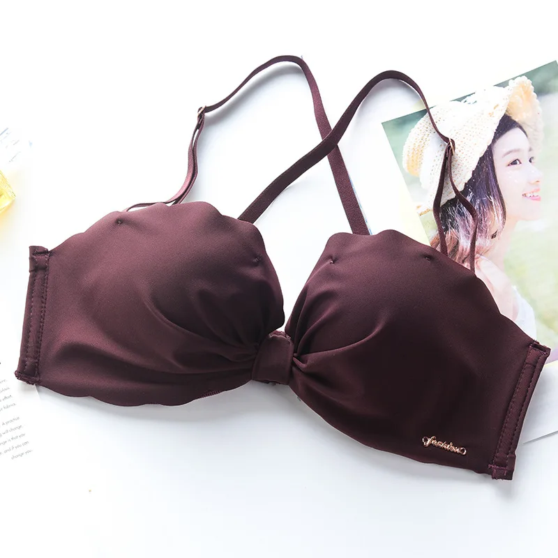 Sexy Seamless Bra Shell cup t shirt wedding bra Women small cup Super Push Up Bra Comfortable Wire Free Sexy Lingerie sleep Bra
Sexy Seamless Bra Shell cup t shirt wedding bra Women small cup Super Push Up Bra Comfortable Wire Free Sexy Lingerie sleep Bra