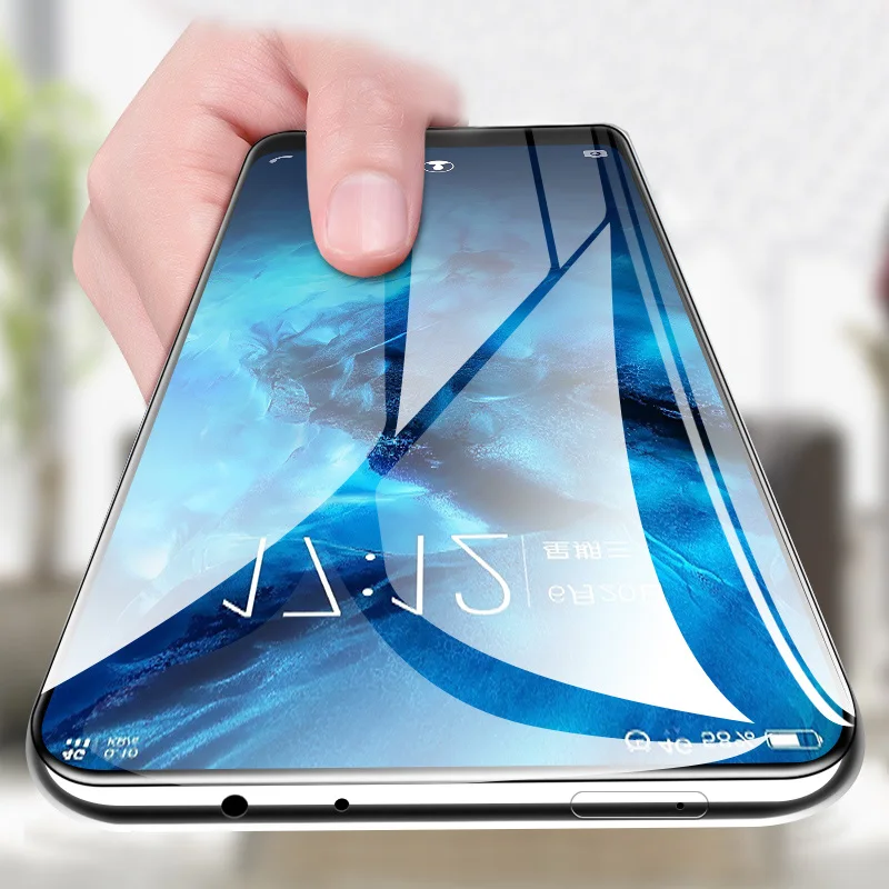 8D изогнутое закаленное стекло для OPPO F3 F3PLUS R9S PLUS R11 полный клей Защита экрана VIVO X20