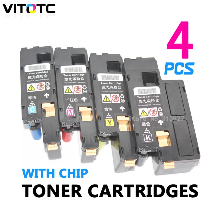 4 цветные картриджи с тонером для Xerox Phaser 6010 6000 Workcentre 6015V/B 6015V/N 6015, совместимы с 106R01631 1632 1633 106R01634
4 цветные картриджи с тонером для Xerox Phaser 6010 6000 Workcentre 6015V/B 6015V/N 6015, совместимы с 106R01631 1632 1633 106R01634