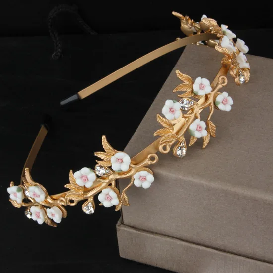 Handmade Gold Women Bridal Hair Crown Wedding Girls Hair Accessories Tiara Jewelry Party Handmade Accessories In Stock
Handmade Gold Women Bridal Hair Crown Wedding Girls Hair Accessories Tiara Jewelry Party Handmade Accessories In Stock