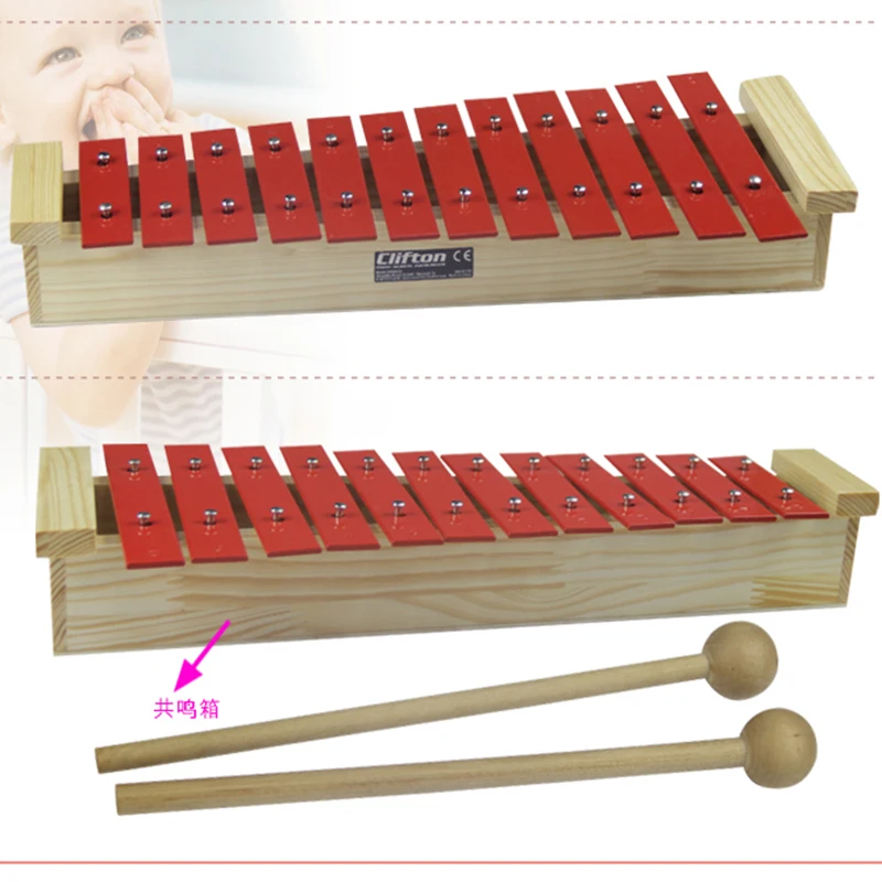 12 Note Glockenspiel Xylophone Educational Musical Instrument Percussion Gift Red Aluminum + Pine Xylophone Free Shipping
12 Note Glockenspiel Xylophone Educational Musical Instrument Percussion Gift Red Aluminum + Pine Xylophone Free Shipping