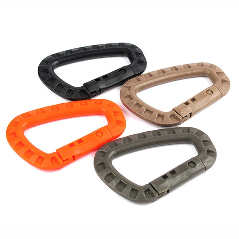 5Pcs/lot High Strength D-Ring Strong Carabiner Snap Backpack Hook Universal Outdoor Hiking Climbing Buckles
5Pcs/lot High Strength D-Ring Strong Carabiner Snap Backpack Hook Universal Outdoor Hiking Climbing Buckles