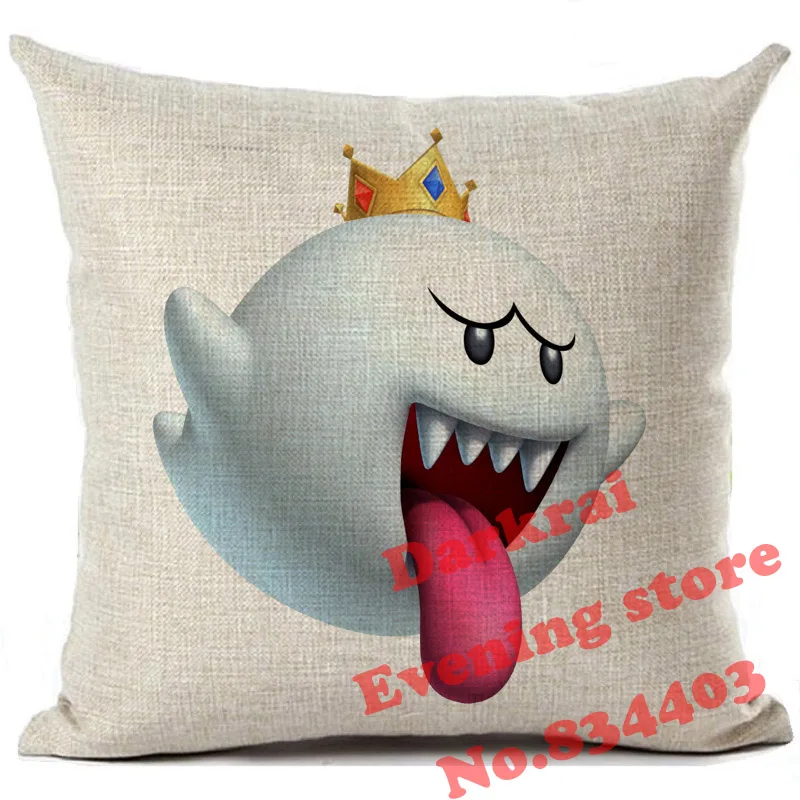 Super Mario Cushion Cover Cotton Linen Cartoon Styles Printed Decor Throw Pillows Living Room Sofa Home Decoration Pillow Case
Super Mario Cushion Cover Cotton Linen Cartoon Styles Printed Decor Throw Pillows Living Room Sofa Home Decoration Pillow Case