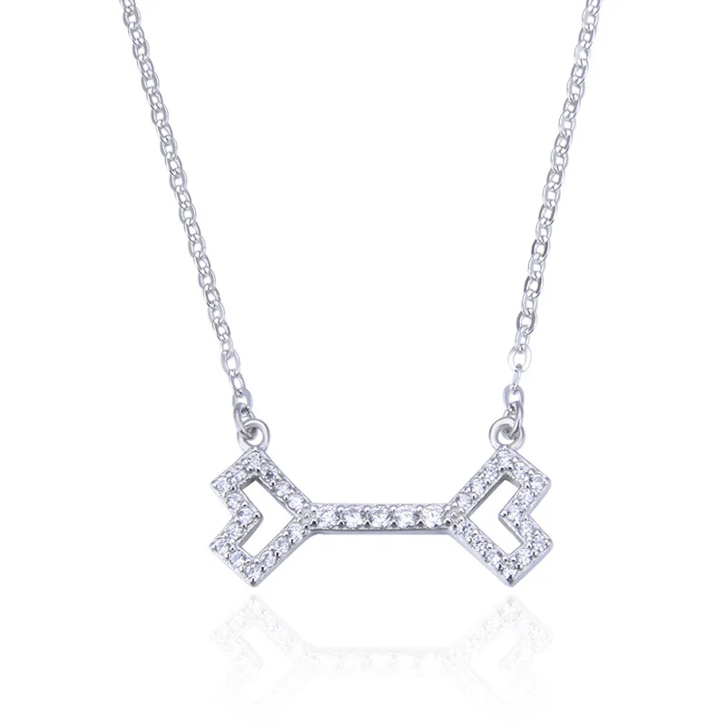 YJBX002350 New Fashion Double-center Jewelry S925 Silver Jewelry Women Clavicle Chain Girls Zircon Pendant Necklace
YJBX002350 New Fashion Double-center Jewelry S925 Silver Jewelry Women Clavicle Chain Girls Zircon Pendant Necklace