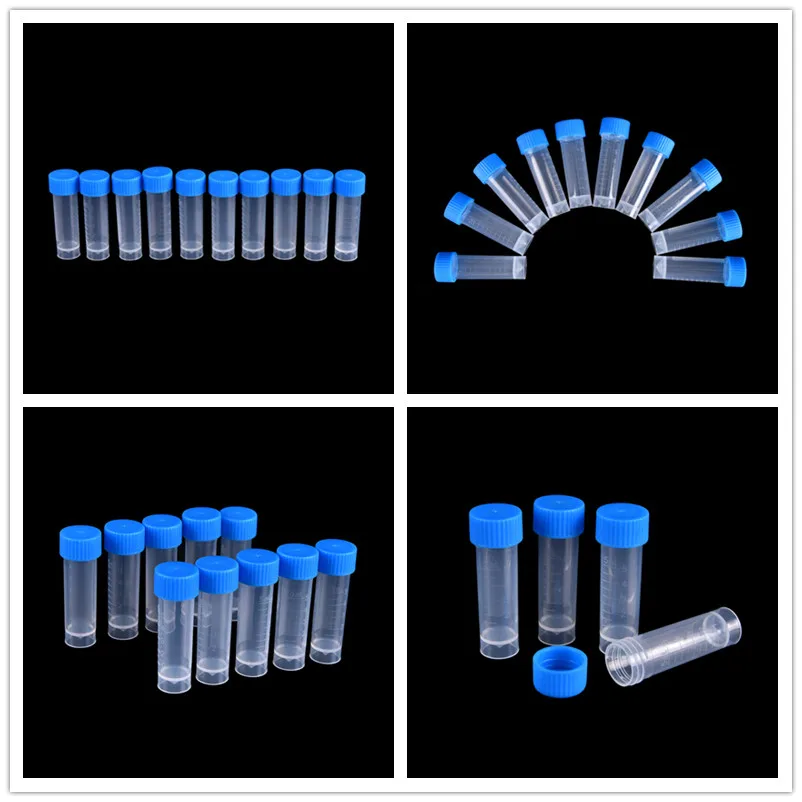 Peerless 50pcs 5ml Plastic Chemistry Test Tubes Vials Seal Caps Pack Container for Office School Chemistry Supplies
Peerless 50pcs 5ml Plastic Chemistry Test Tubes Vials Seal Caps Pack Container for Office School Chemistry Supplies