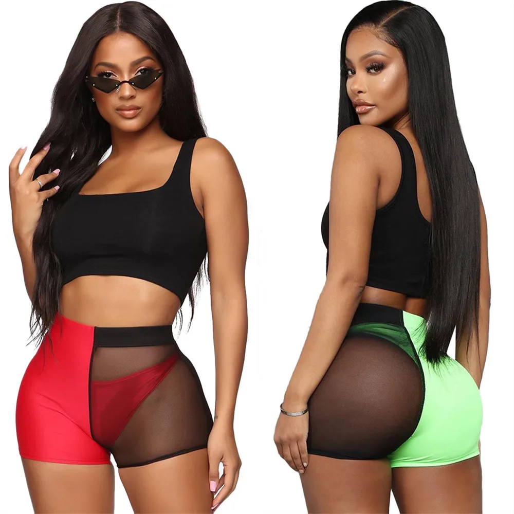 Stigende Women Mesh Patchwork Two Piece Party Set Sexy Crop Top and Shorts 2 Piece Club Sets Summer See Through 2pcs Outfit Set
Stigende Women Mesh Patchwork Two Piece Party Set Sexy Crop Top and Shorts 2 Piece Club Sets Summer See Through 2pcs Outfit Set