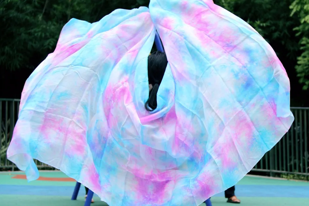 2016 new design 100% Silk Veil Belly dance,pink turquoise white and other colors mixed veil wholesale 250 x 114cm
2016 new design 100% Silk Veil Belly dance,pink turquoise white and other colors mixed veil wholesale 250 x 114cm