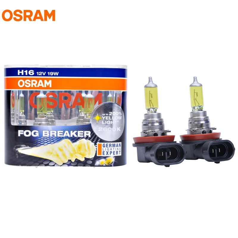 OSRAM H16 12 В 19 Вт 2600 К 62219FBR туман выключатель серии Ксеноновые Super желтый