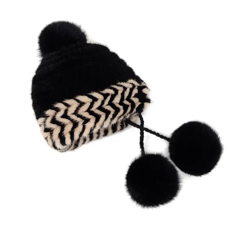 New Mink Wool Braided Hat Lady Autumn And Winter Heat Preservation And Ear Protection Mink Fur Hat Fox Fur Ball Fur Hat
New Mink Wool Braided Hat Lady Autumn And Winter Heat Preservation And Ear Protection Mink Fur Hat Fox Fur Ball Fur Hat