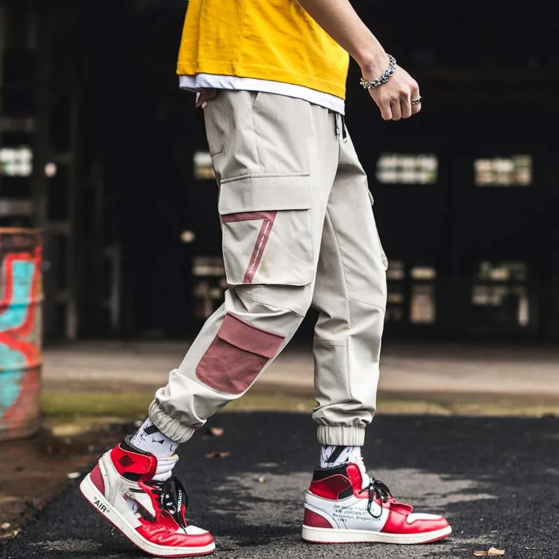 Outdoor 2021 Spring Autumn patchwork hip hop elastic waist Straight Loose Drawstring Cargo hiking Camping teenagers trousers men
Outdoor 2021 Spring Autumn patchwork hip hop elastic waist Straight Loose Drawstring Cargo hiking Camping teenagers trousers men