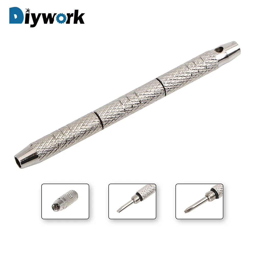 DIYWORK Mini 4 в 1 инструмент для ремонта очков отвертка с крестообразным шлицем и