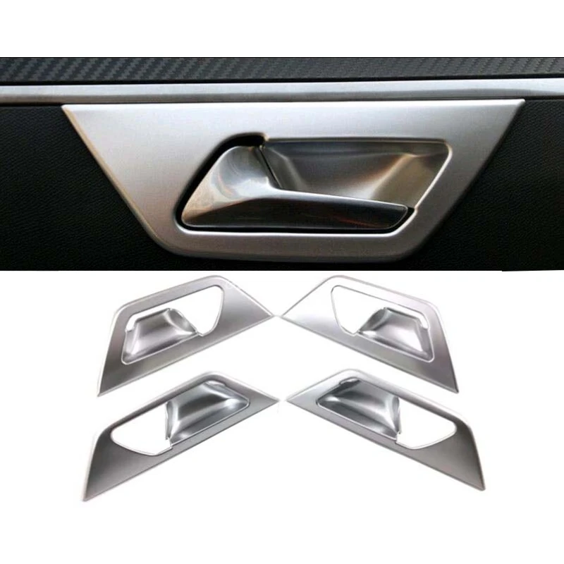 Car Inner Handle Bowl Cover Trim 4pcs ABS Chrome For Peugeot 3008 GT 2016 2017 Decoration Accessories
Car Inner Handle Bowl Cover Trim 4pcs ABS Chrome For Peugeot 3008 GT 2016 2017 Decoration Accessories