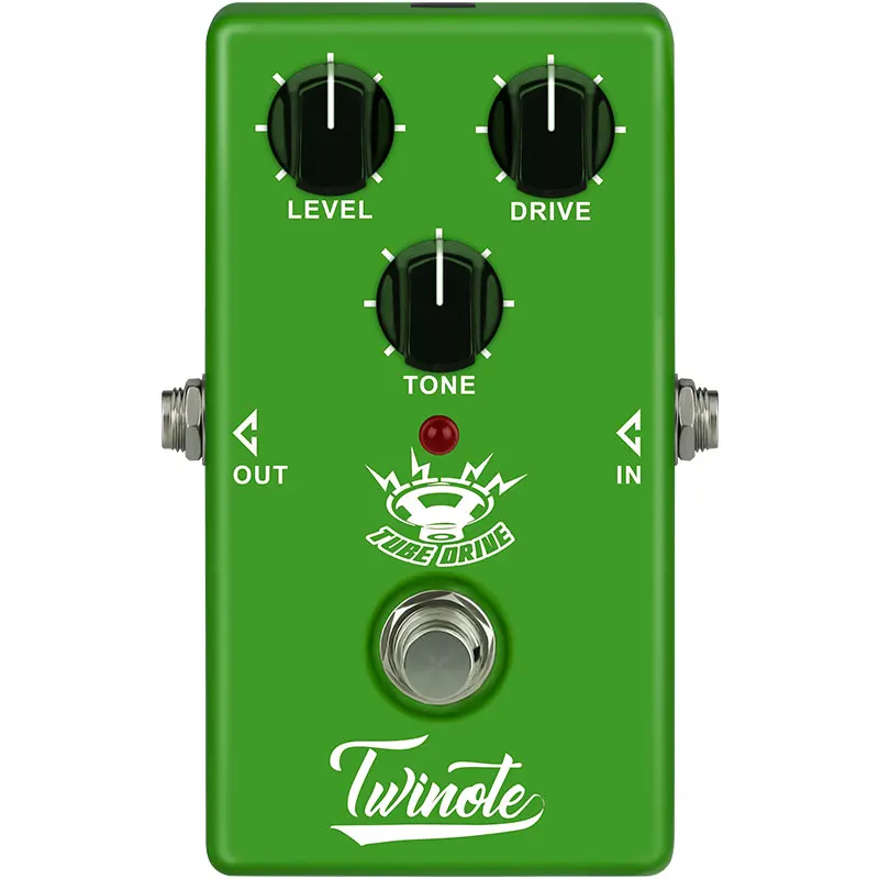 Twinote TUBE DRIVE Guitar Effect Pedal Analog Overdrive Guitar Pedal Processsor Full Metal Shell with True Bypass
Twinote TUBE DRIVE Guitar Effect Pedal Analog Overdrive Guitar Pedal Processsor Full Metal Shell with True Bypass