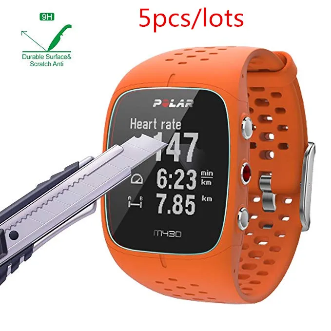 5 шт. закаленное стекло 9H 2.5D для смарт часов Polar M400/M430|Смарт-аксессуары| |