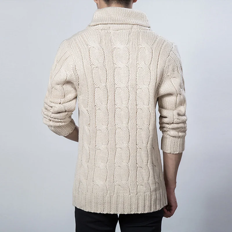 2019 New Mens Outwear Sweatercoat Knited Winter Spring Sweater Men Thick Wool Blend Full Sleeves Solid Cardigans
2019 New Mens Outwear Sweatercoat Knited Winter Spring Sweater Men Thick Wool Blend Full Sleeves Solid Cardigans