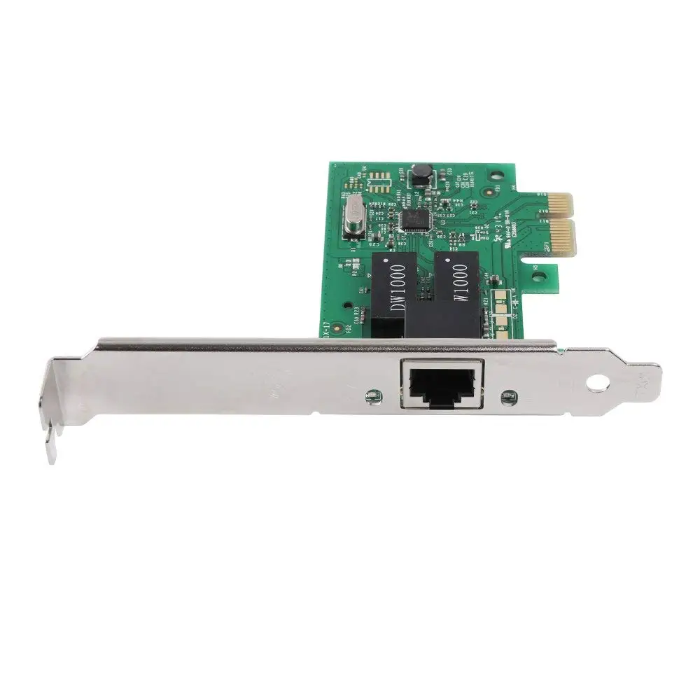 Сетевой контроллер Zeadow PCI Express Gigabit Ethernet LAN 10/100 Мбит/с PCIe RJ45 | Компьютеры и офис