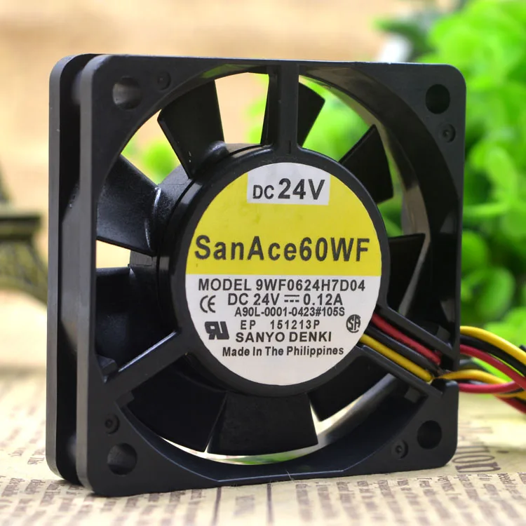 SSEA New Wholesale cooling fan for Fanuc SANYO 9WF0624H7D04 A90L-0001-0423#10 24V 0.12A 6015 6cm Cooling fan 60*60*15mm
SSEA New Wholesale cooling fan for Fanuc SANYO 9WF0624H7D04 A90L-0001-0423#10 24V 0.12A 6015 6cm Cooling fan 60*60*15mm