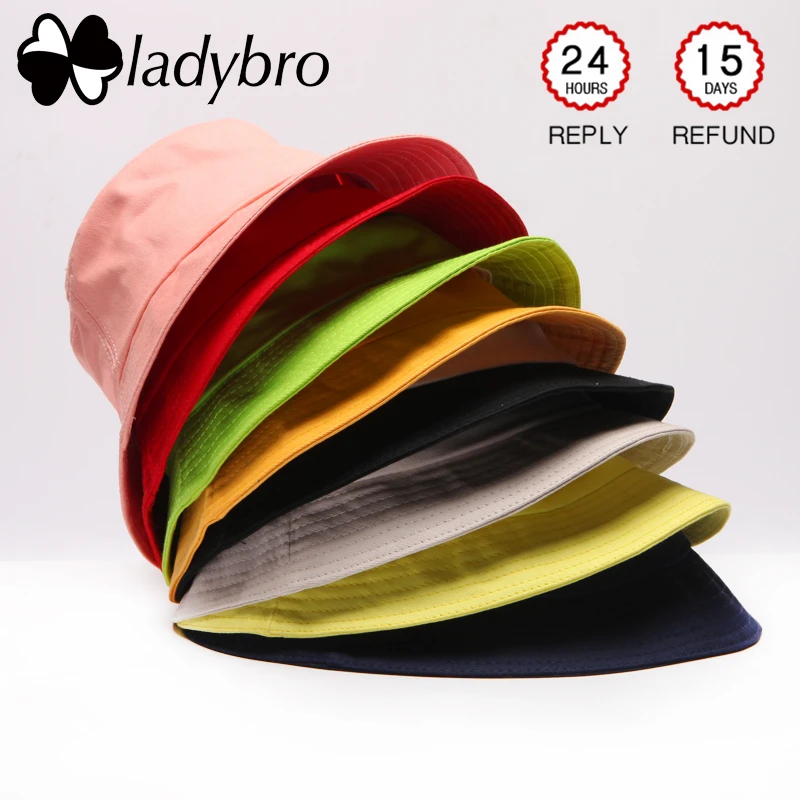 Ladybro Spring Summer Women Hat Unisex Flat Cotton Bucket Hat For Men Women Travel Sun Hat Female Male Fisherman Cap Black
Ladybro Spring Summer Women Hat Unisex Flat Cotton Bucket Hat For Men Women Travel Sun Hat Female Male Fisherman Cap Black