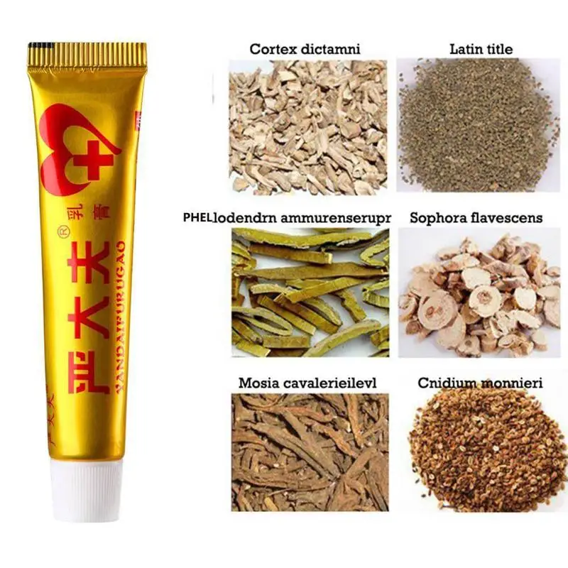 15g/tube New Herbal Psoriasis Ointment Cream Dermatitis Eczema Pruritus Cream Hot Psoriasis Cream Treatment Skin Care Cream
15g/tube New Herbal Psoriasis Ointment Cream Dermatitis Eczema Pruritus Cream Hot Psoriasis Cream Treatment Skin Care Cream