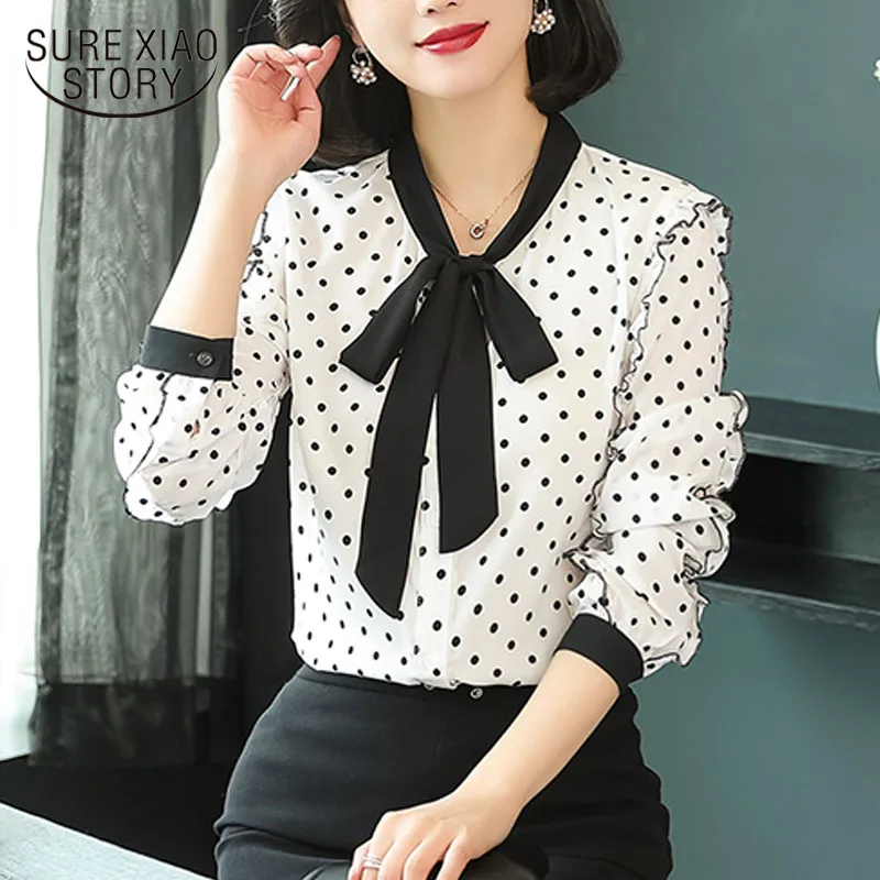 chiffon autumn women tops long sleeve women shirts Polka Dot womens tops and blouses causal female clothing bow blusas 1526 45
chiffon autumn women tops long sleeve women shirts Polka Dot womens tops and blouses causal female clothing bow blusas 1526 45