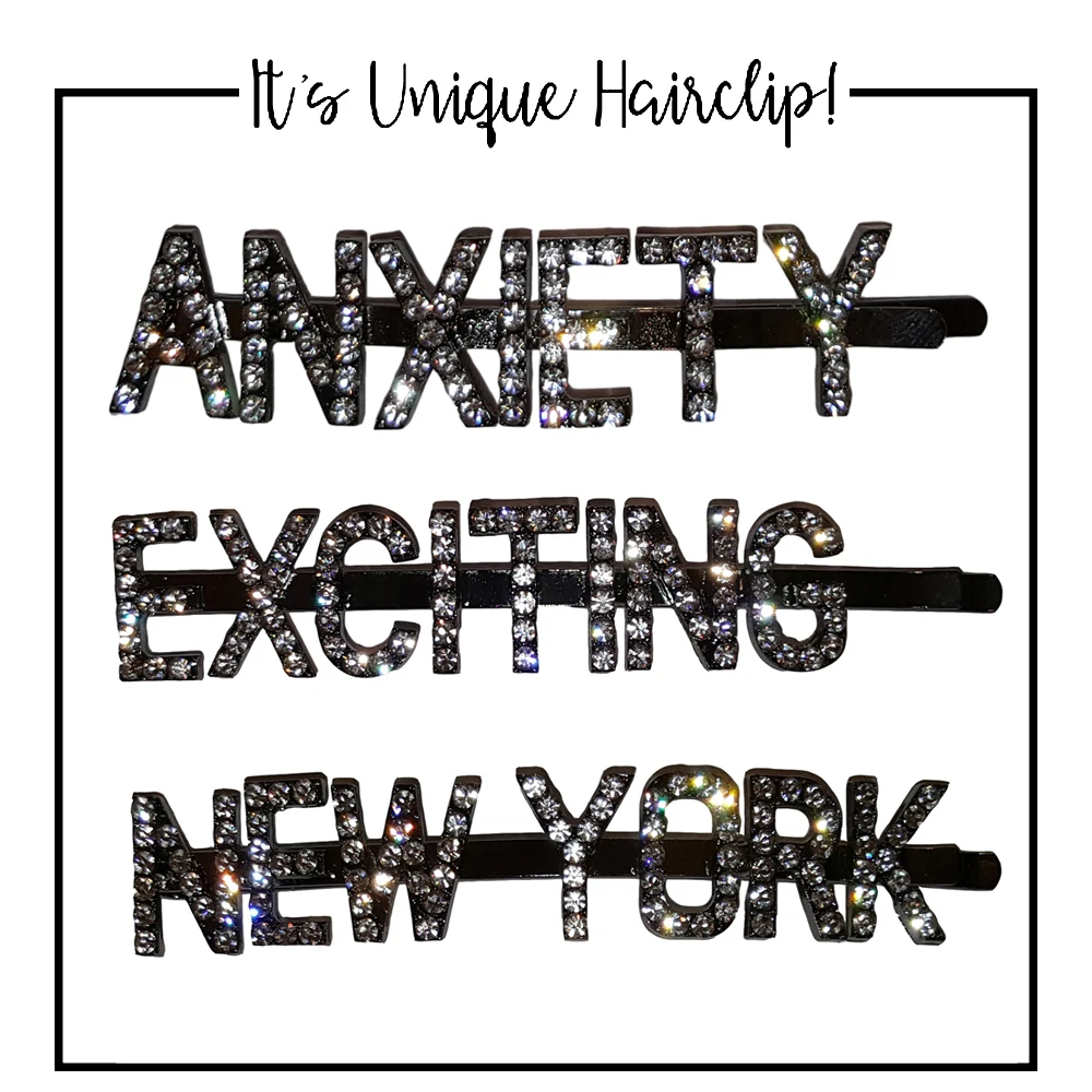 Handmade Rhinestones Bling Word Name Hair Clips Sparkly Letter Hair Clip Barrettes Crystal Bobby Pins Hair Jewellery Headwear
Handmade Rhinestones Bling Word Name Hair Clips Sparkly Letter Hair Clip Barrettes Crystal Bobby Pins Hair Jewellery Headwear