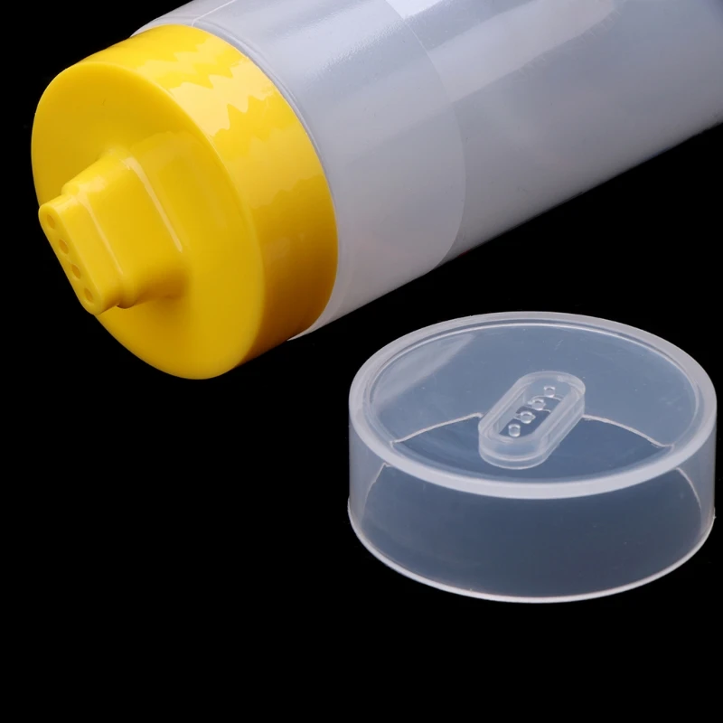 4-Hole Plastic Salad Dressing Squeeze Bottle Condiment Dispenser Ketchup Mustard Kitchen Accessories
4-Hole Plastic Salad Dressing Squeeze Bottle Condiment Dispenser Ketchup Mustard Kitchen Accessories